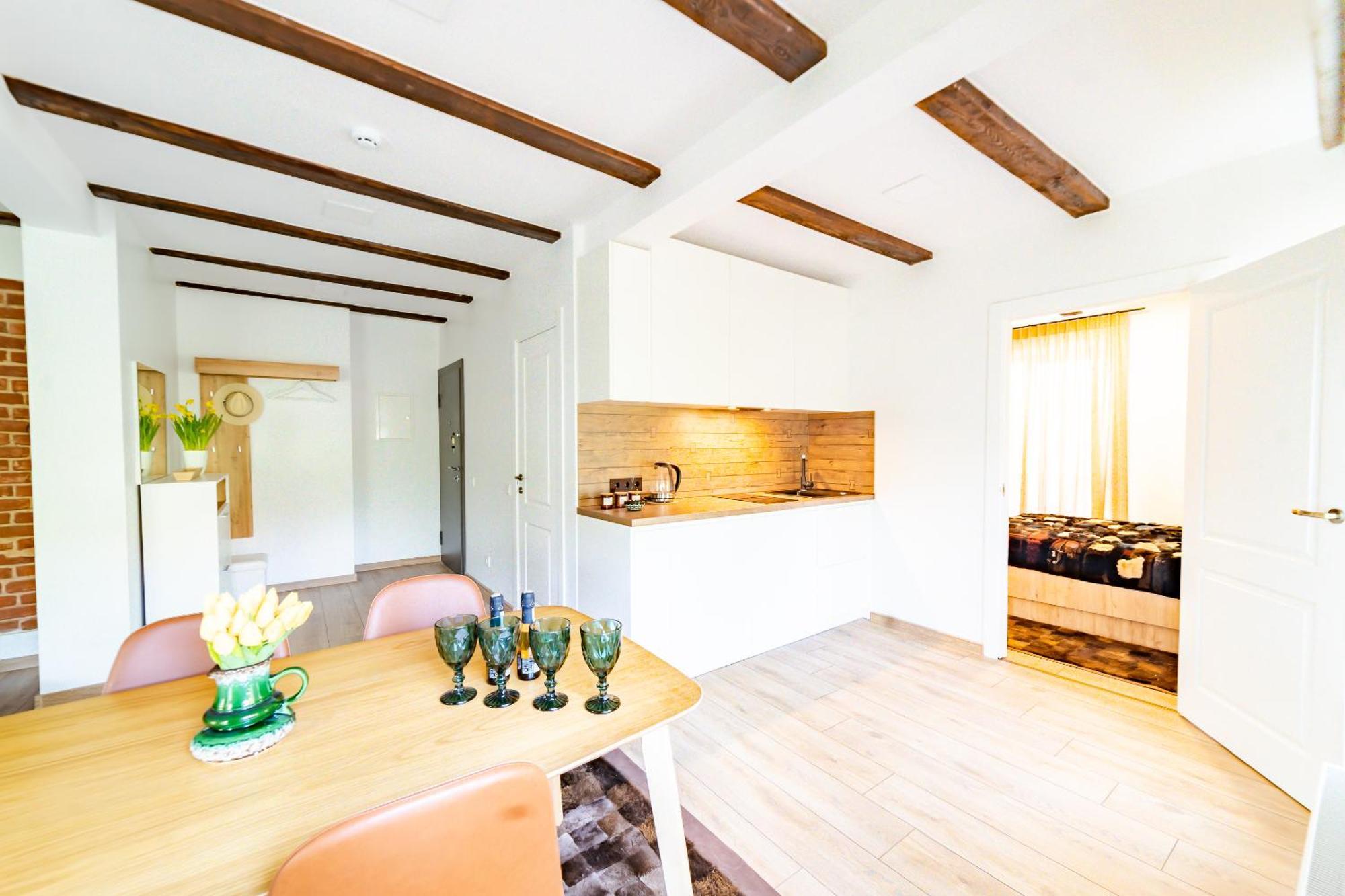 Apartamentai Muzika Šilutė Szoba fotó