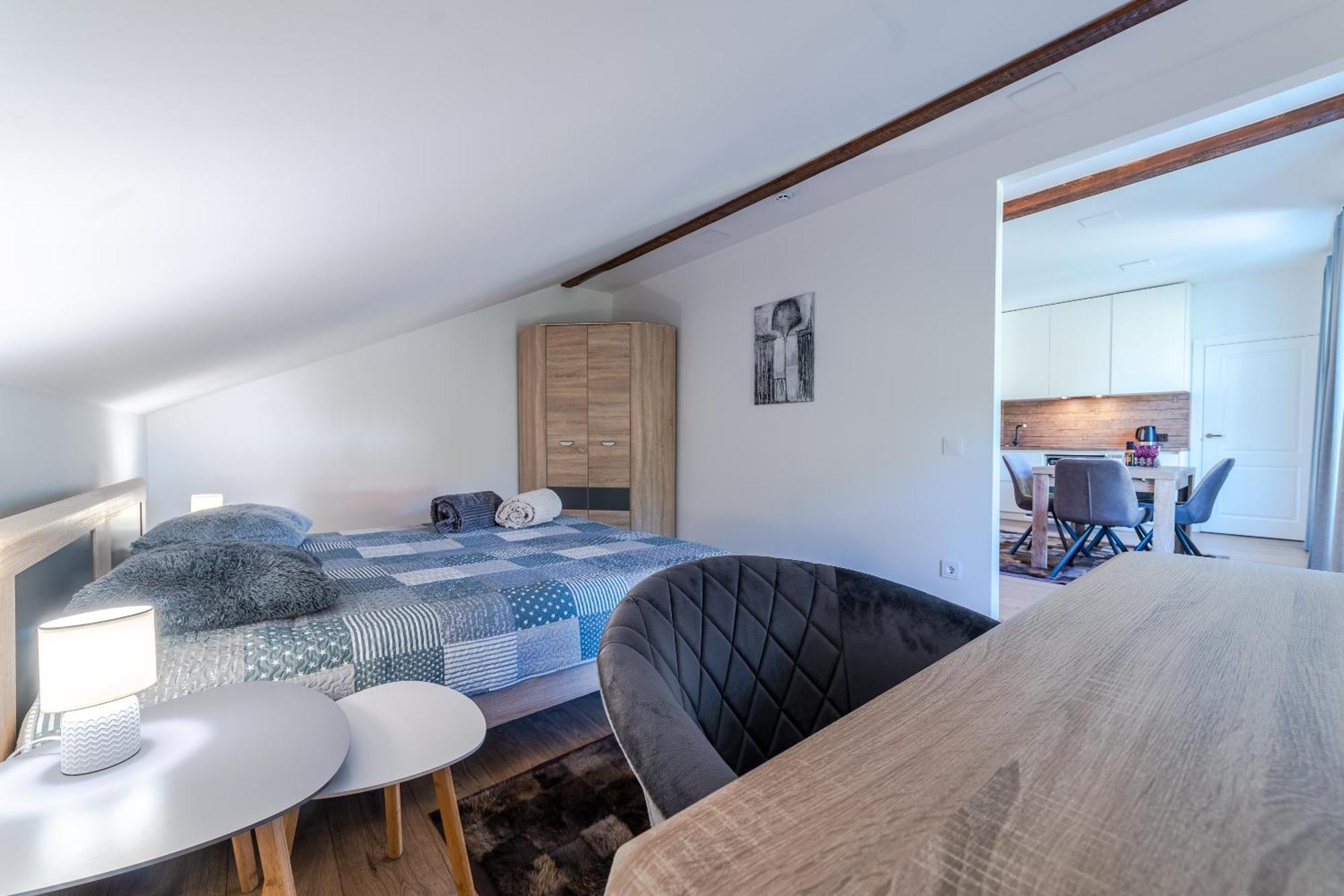 Apartamentai Muzika Šilutė Szoba fotó