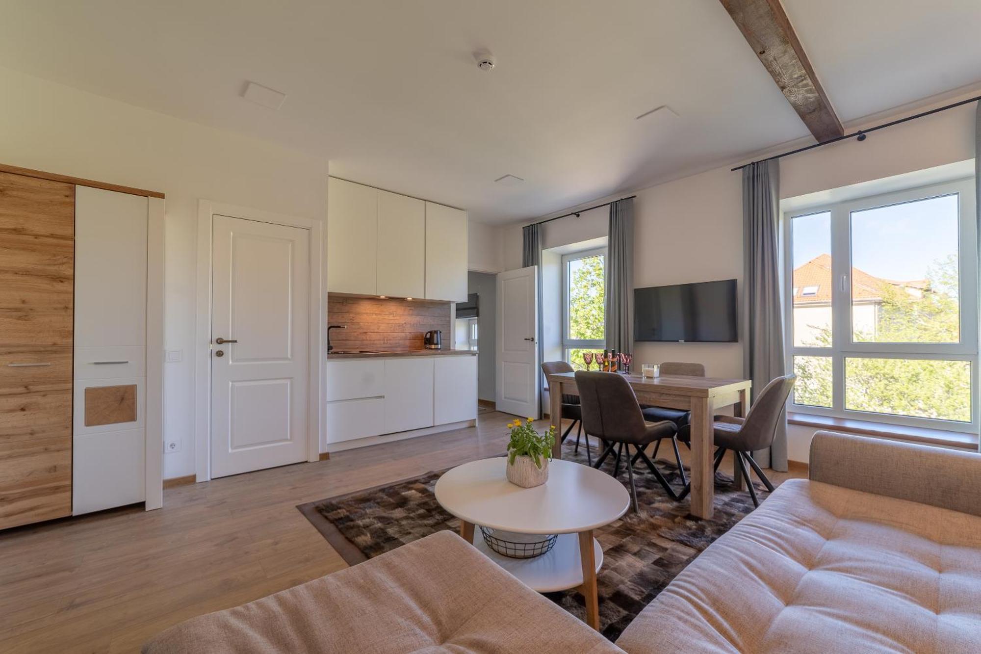 Apartamentai Muzika Šilutė Szoba fotó