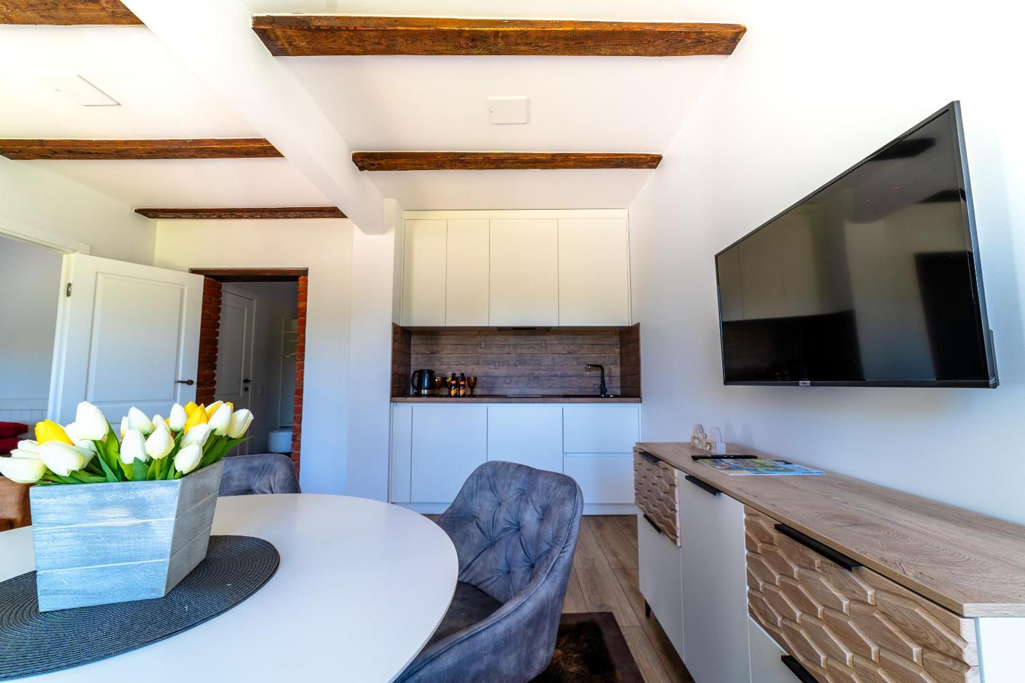 Apartamentai Muzika Šilutė Szoba fotó