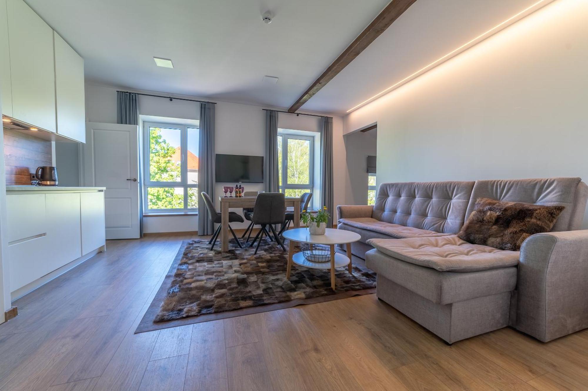 Apartamentai Muzika Šilutė Szoba fotó
