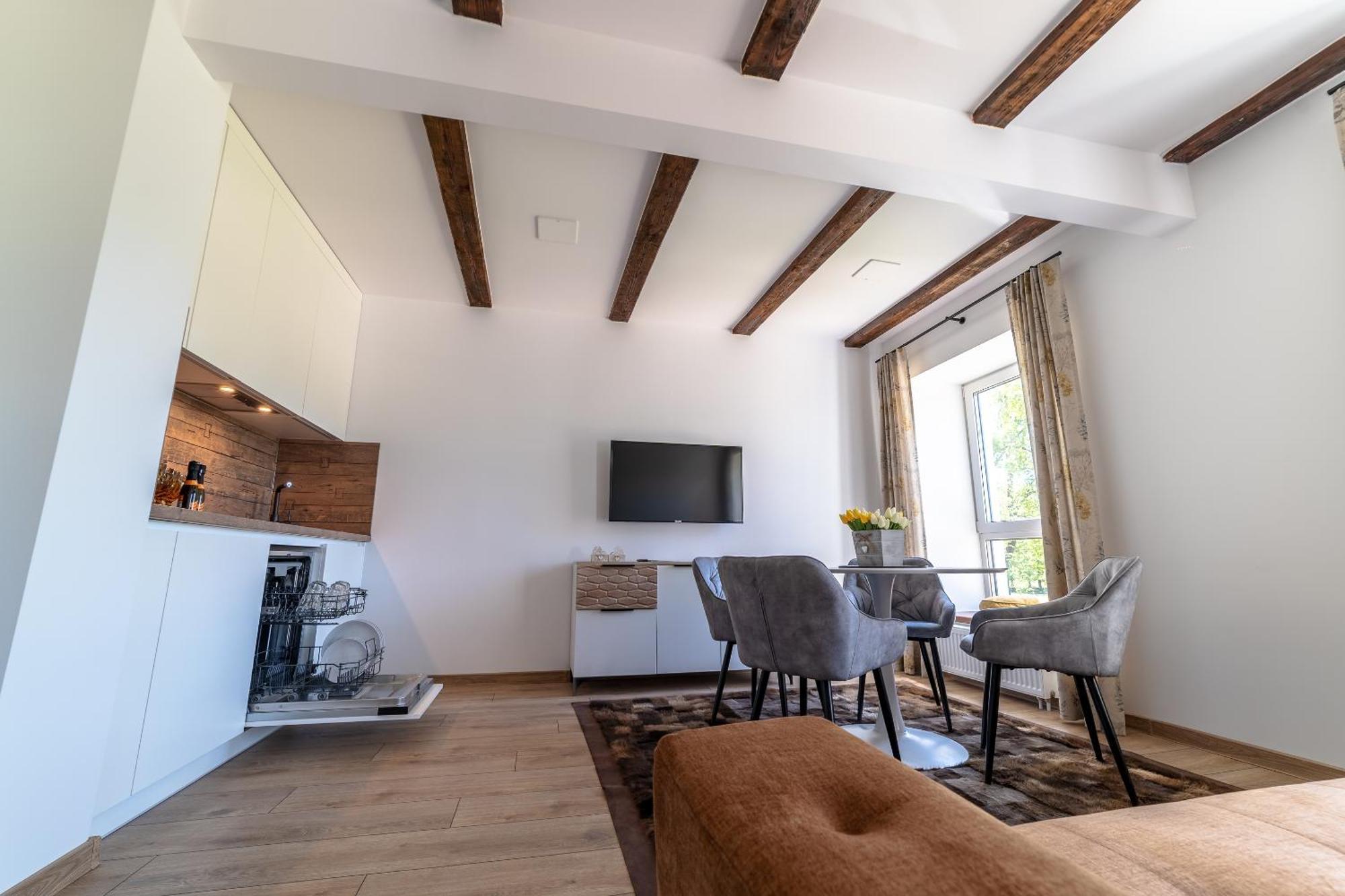 Apartamentai Muzika Šilutė Szoba fotó