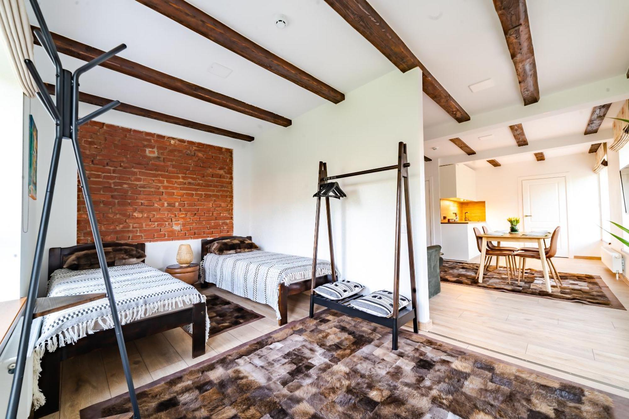 Apartamentai Muzika Šilutė Szoba fotó